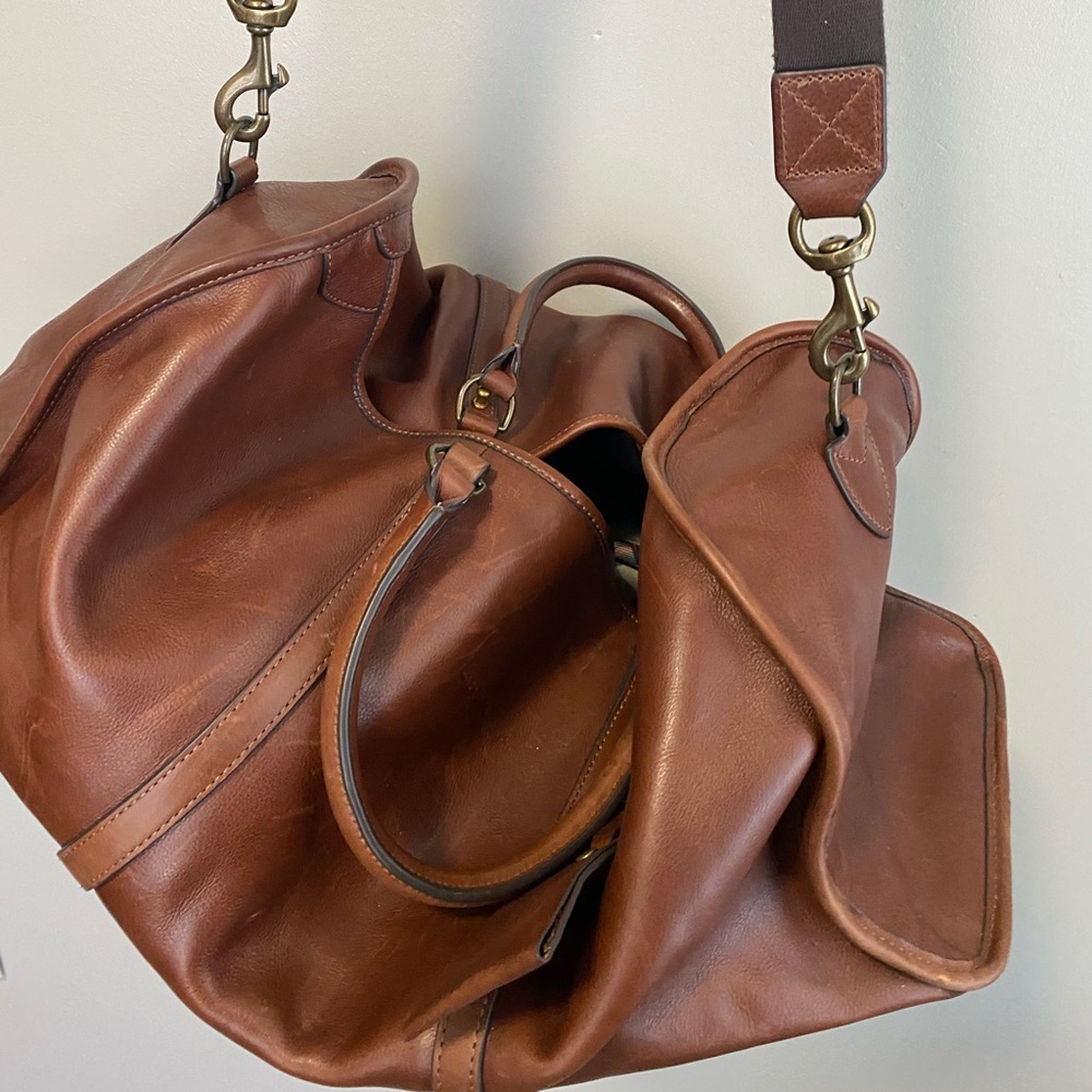 Vintage Brown Leather Bag